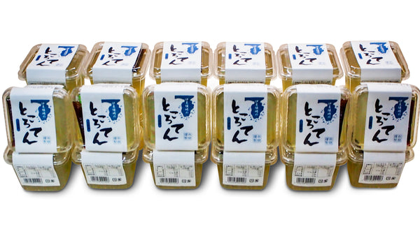 毎日のところてんセット（りんご酢三杯酢） 24個 / 36個入 – 西林商店